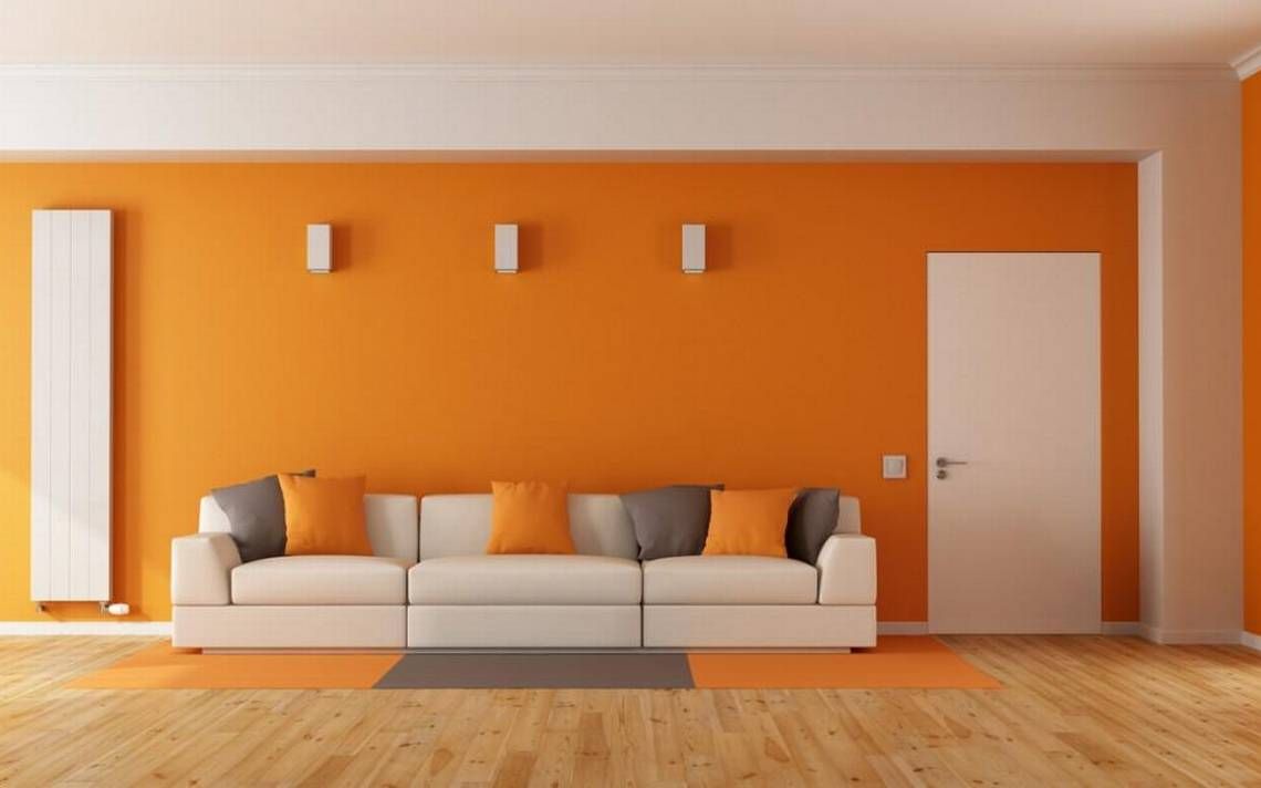 Màu cam trong thiết kế không gian nội thất 